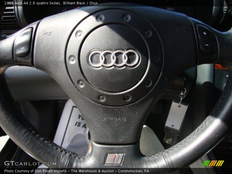 Brilliant Black / Onyx 2001 Audi A4 2.8 quattro Sedan