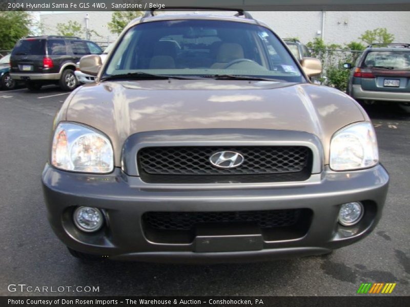 Sandstone / Beige 2004 Hyundai Santa Fe GLS 4WD