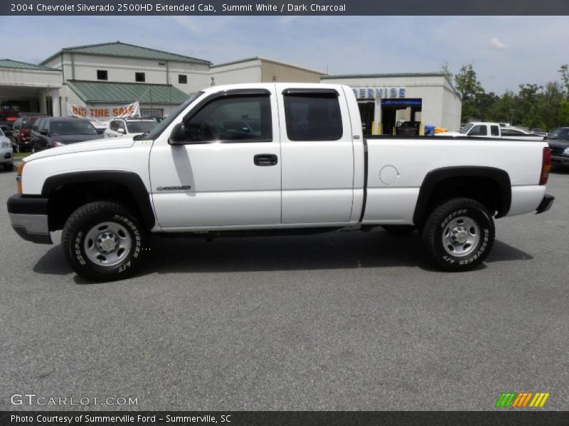Summit White / Dark Charcoal 2004 Chevrolet Silverado 2500HD Extended Cab