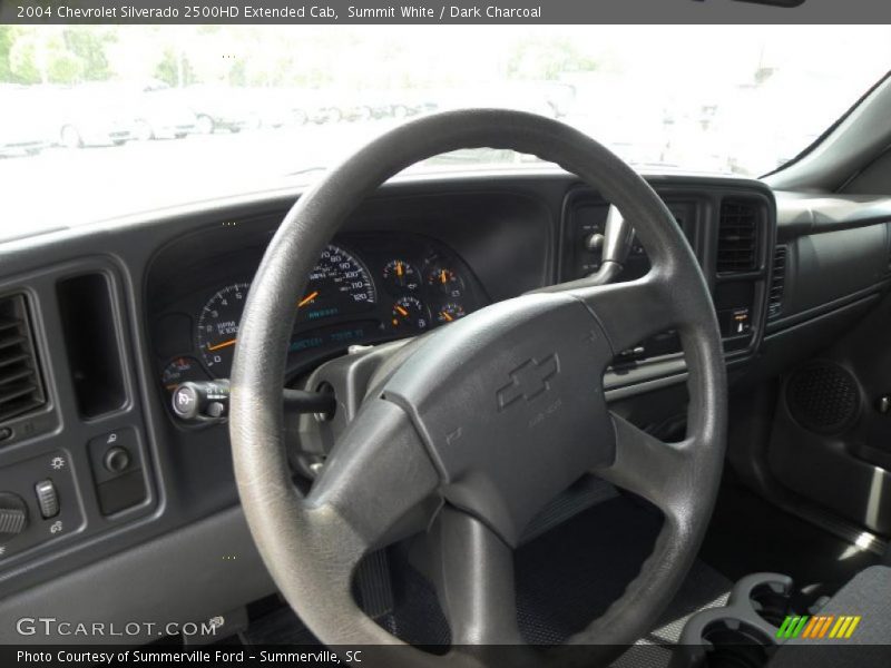 Summit White / Dark Charcoal 2004 Chevrolet Silverado 2500HD Extended Cab