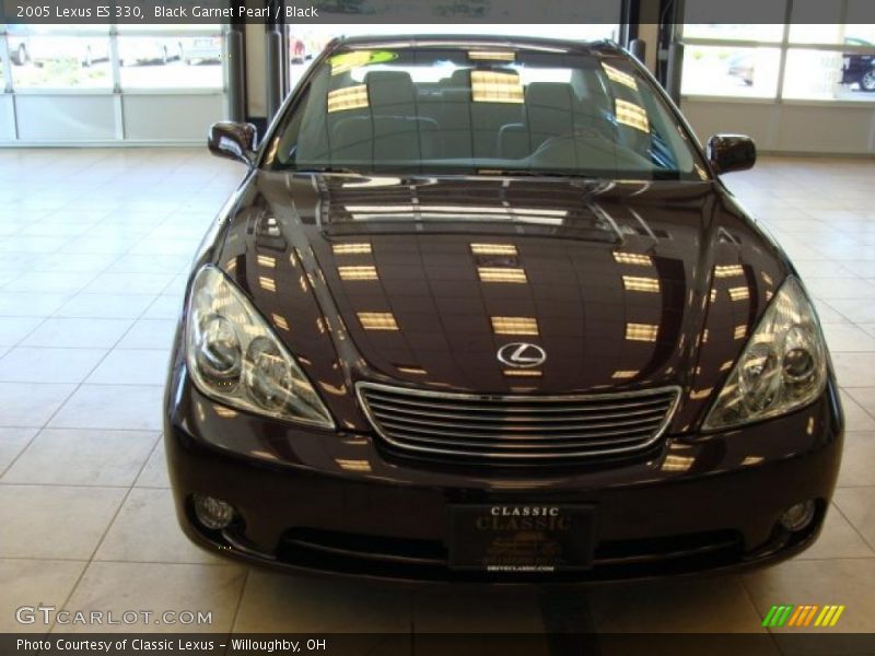 Black Garnet Pearl / Black 2005 Lexus ES 330