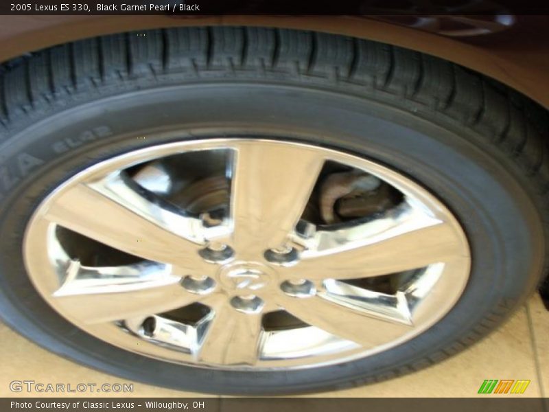 Black Garnet Pearl / Black 2005 Lexus ES 330