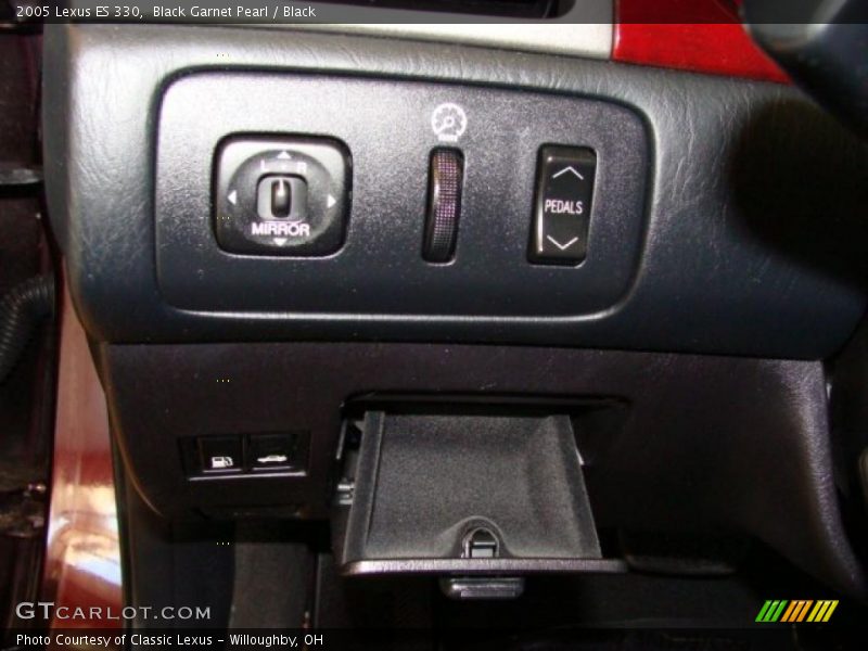 Black Garnet Pearl / Black 2005 Lexus ES 330