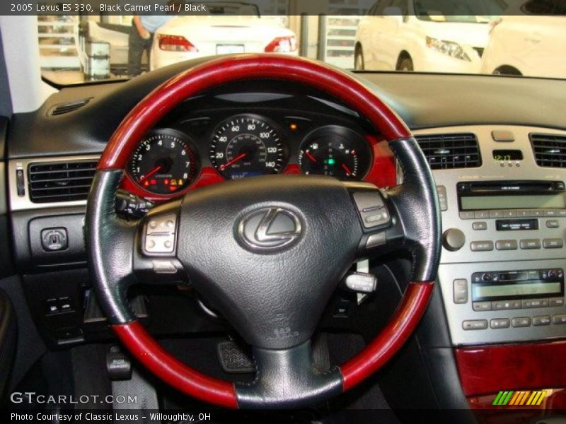 Black Garnet Pearl / Black 2005 Lexus ES 330