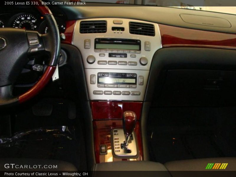 Black Garnet Pearl / Black 2005 Lexus ES 330