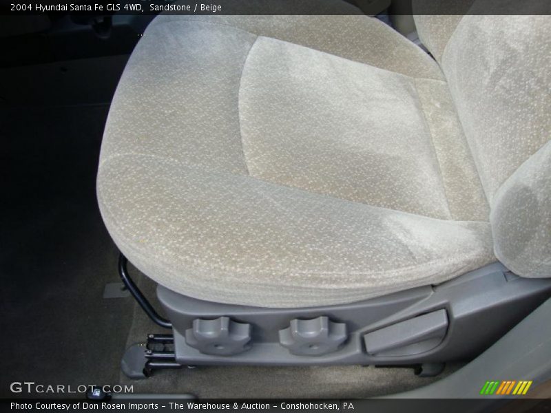 Sandstone / Beige 2004 Hyundai Santa Fe GLS 4WD