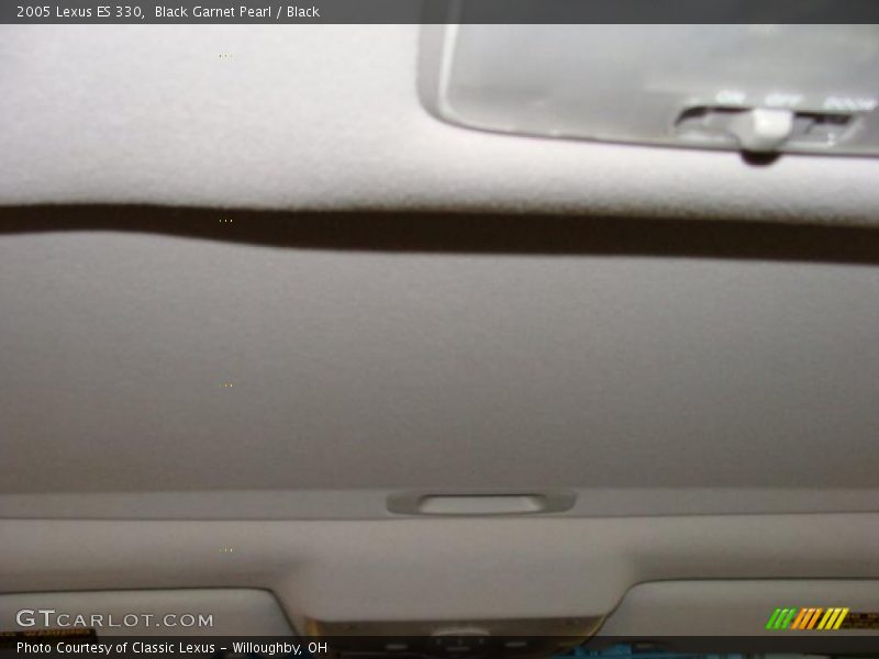 Black Garnet Pearl / Black 2005 Lexus ES 330