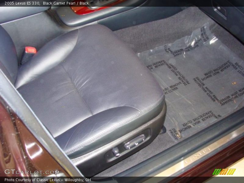 Black Garnet Pearl / Black 2005 Lexus ES 330