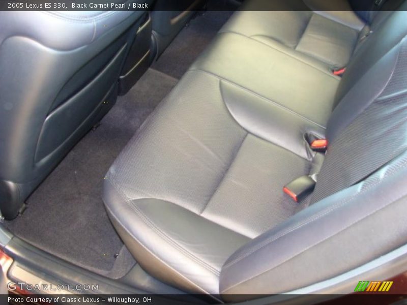Black Garnet Pearl / Black 2005 Lexus ES 330