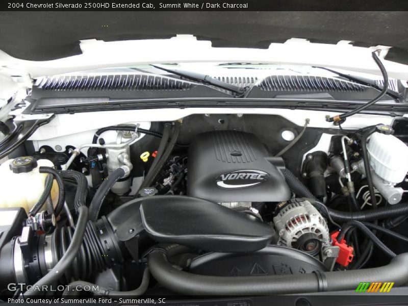 Summit White / Dark Charcoal 2004 Chevrolet Silverado 2500HD Extended Cab