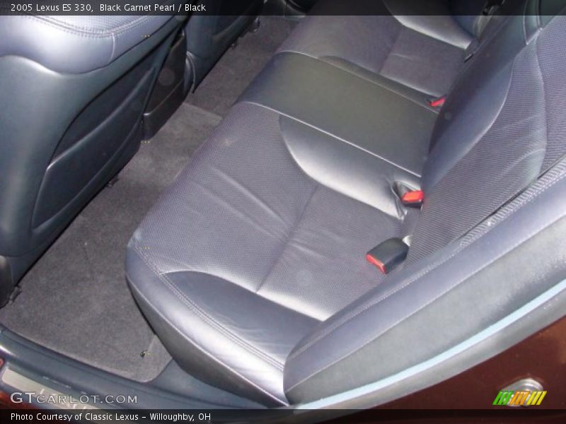 Black Garnet Pearl / Black 2005 Lexus ES 330