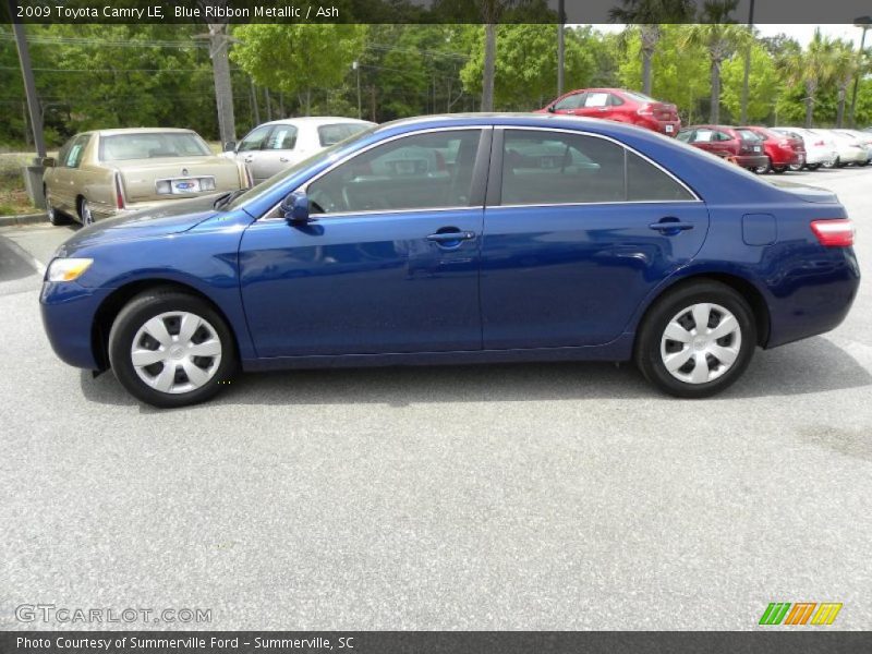 Blue Ribbon Metallic / Ash 2009 Toyota Camry LE