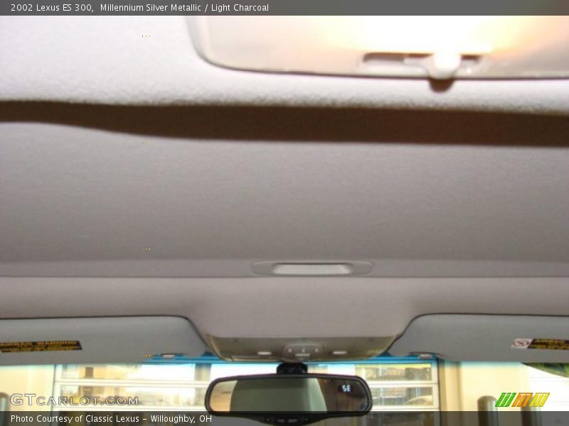Millennium Silver Metallic / Light Charcoal 2002 Lexus ES 300