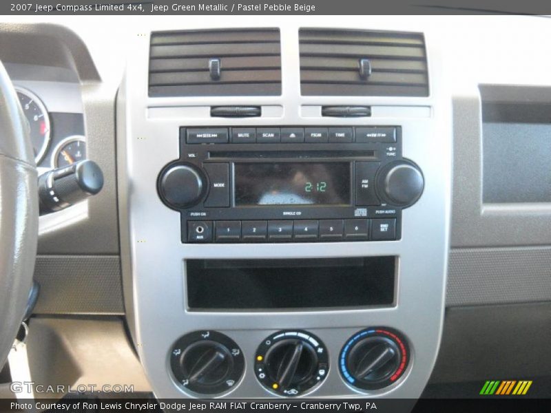Jeep Green Metallic / Pastel Pebble Beige 2007 Jeep Compass Limited 4x4