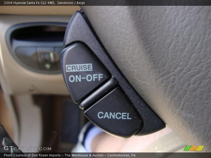 Sandstone / Beige 2004 Hyundai Santa Fe GLS 4WD