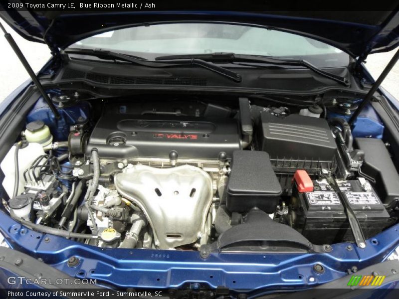 Blue Ribbon Metallic / Ash 2009 Toyota Camry LE