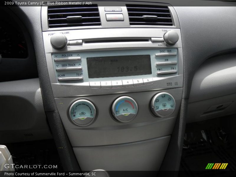 Blue Ribbon Metallic / Ash 2009 Toyota Camry LE