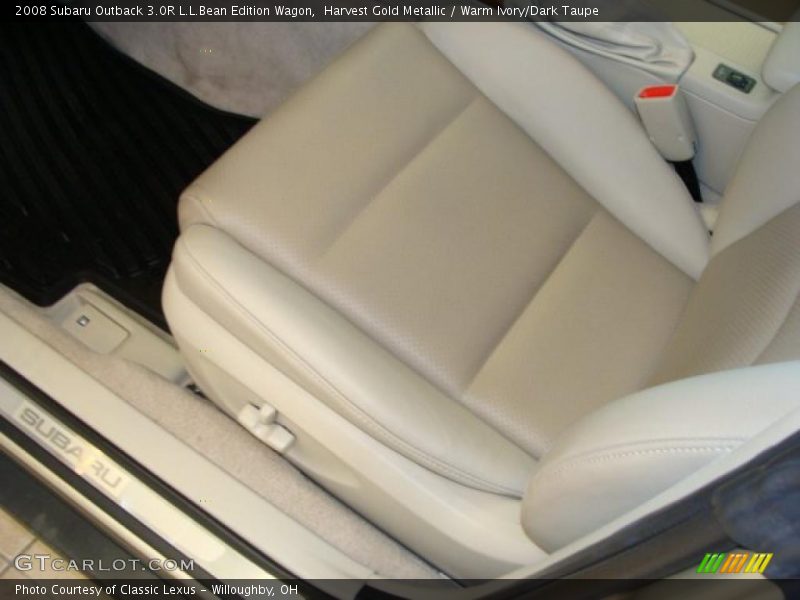Harvest Gold Metallic / Warm Ivory/Dark Taupe 2008 Subaru Outback 3.0R L.L.Bean Edition Wagon
