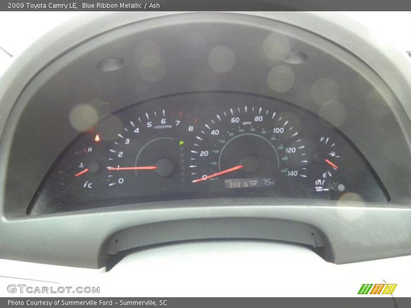 Blue Ribbon Metallic / Ash 2009 Toyota Camry LE