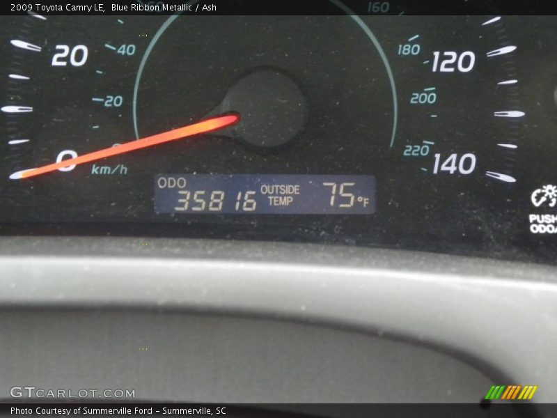 Blue Ribbon Metallic / Ash 2009 Toyota Camry LE
