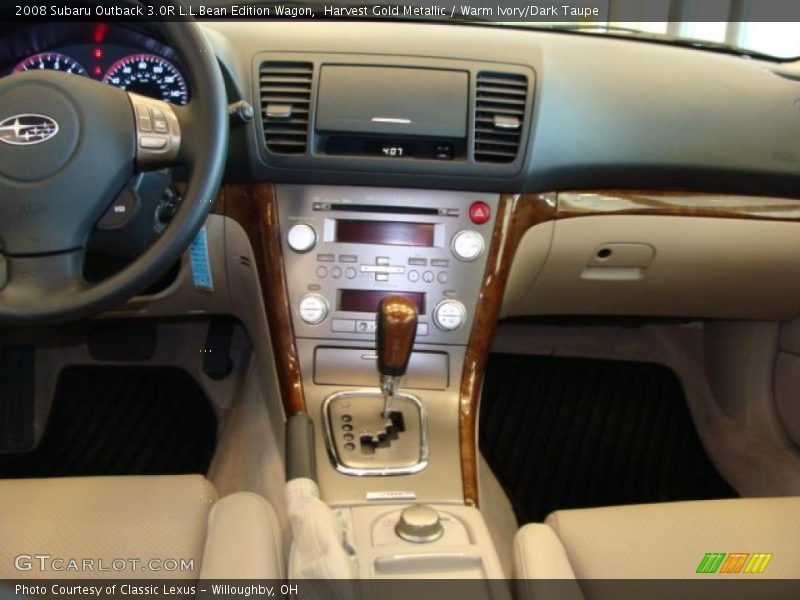 Harvest Gold Metallic / Warm Ivory/Dark Taupe 2008 Subaru Outback 3.0R L.L.Bean Edition Wagon