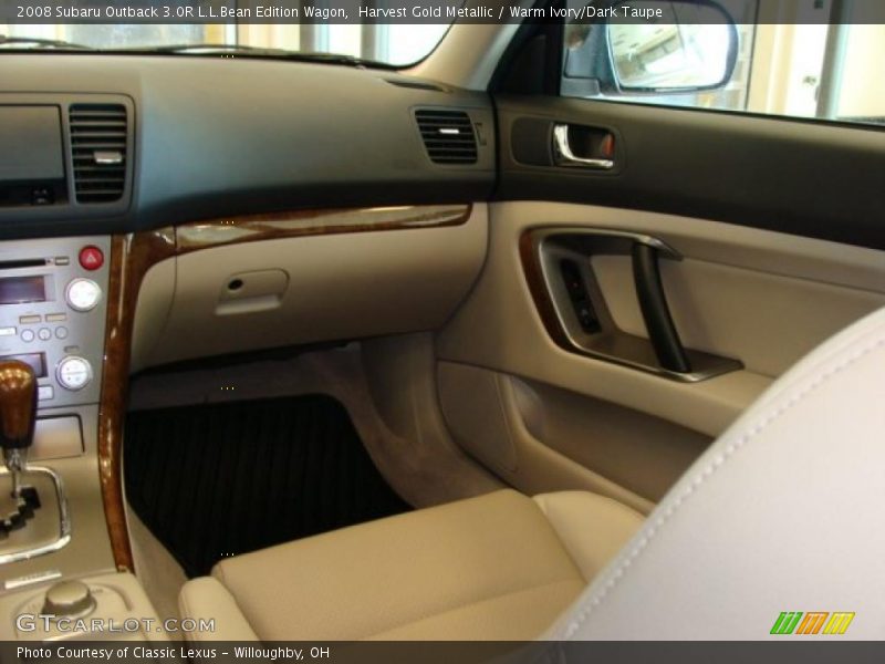 Harvest Gold Metallic / Warm Ivory/Dark Taupe 2008 Subaru Outback 3.0R L.L.Bean Edition Wagon