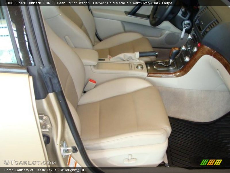 Harvest Gold Metallic / Warm Ivory/Dark Taupe 2008 Subaru Outback 3.0R L.L.Bean Edition Wagon