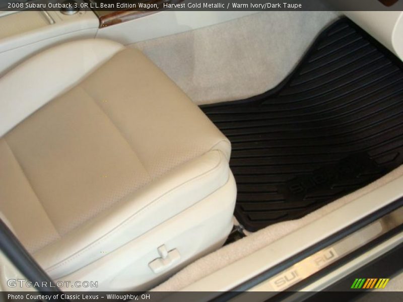 Harvest Gold Metallic / Warm Ivory/Dark Taupe 2008 Subaru Outback 3.0R L.L.Bean Edition Wagon