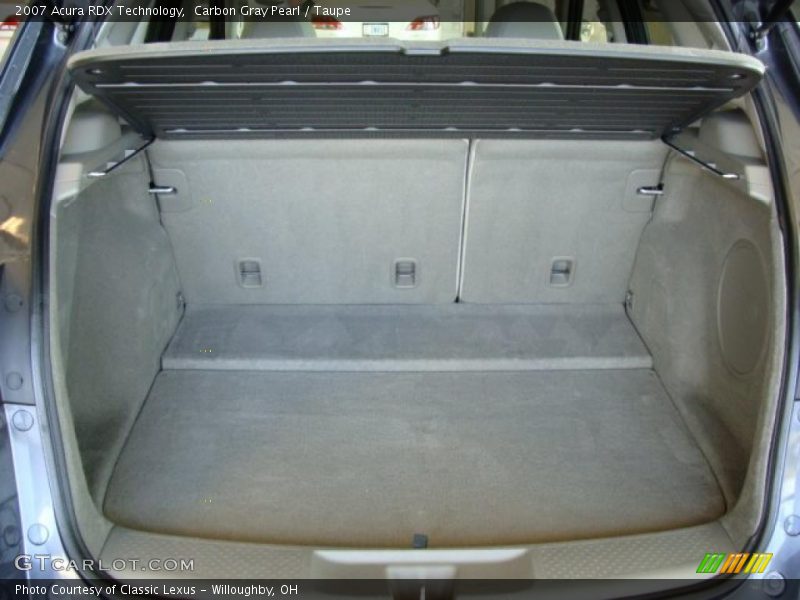 Carbon Gray Pearl / Taupe 2007 Acura RDX Technology
