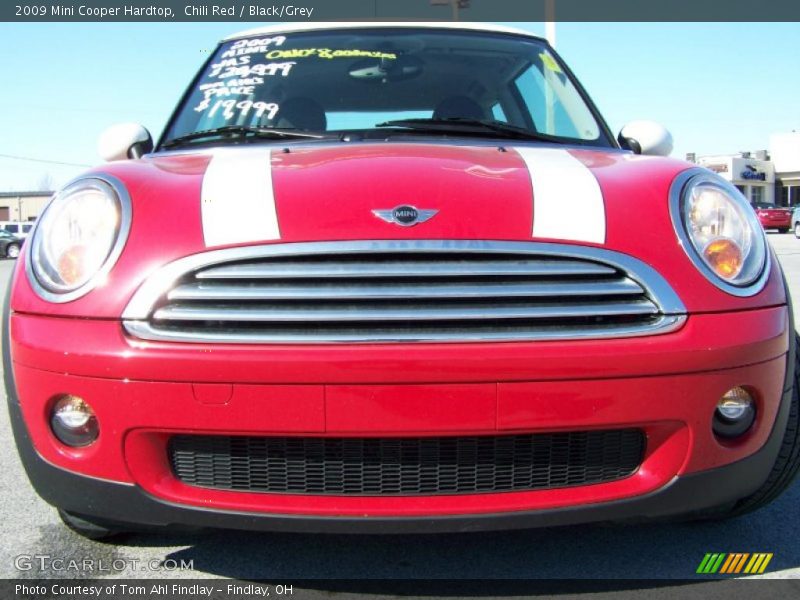 Chili Red / Black/Grey 2009 Mini Cooper Hardtop