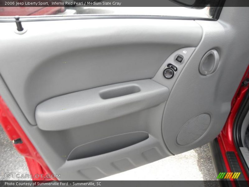 Inferno Red Pearl / Medium Slate Gray 2006 Jeep Liberty Sport