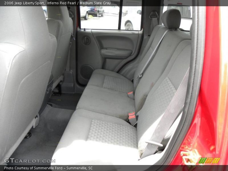 Inferno Red Pearl / Medium Slate Gray 2006 Jeep Liberty Sport