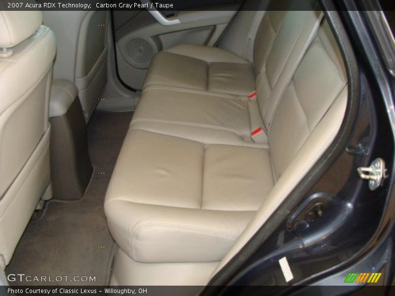 Carbon Gray Pearl / Taupe 2007 Acura RDX Technology