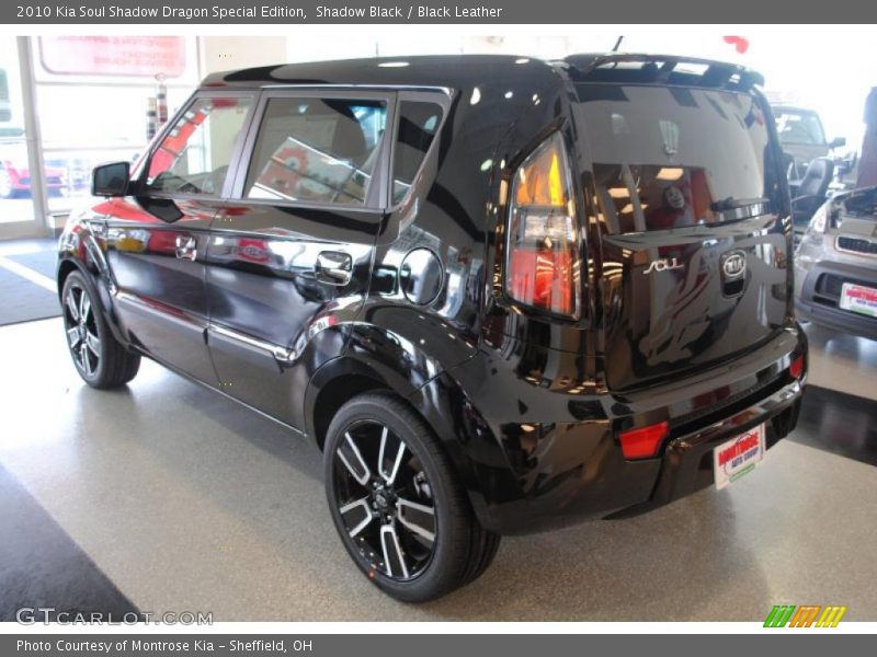 Shadow Black / Black Leather 2010 Kia Soul Shadow Dragon Special Edition