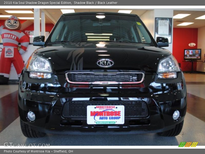 Shadow Black / Black Leather 2010 Kia Soul Shadow Dragon Special Edition