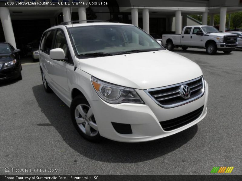Calla Lilly White / Gobi Beige 2009 Volkswagen Routan SE