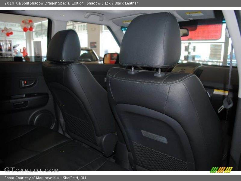 Shadow Black / Black Leather 2010 Kia Soul Shadow Dragon Special Edition