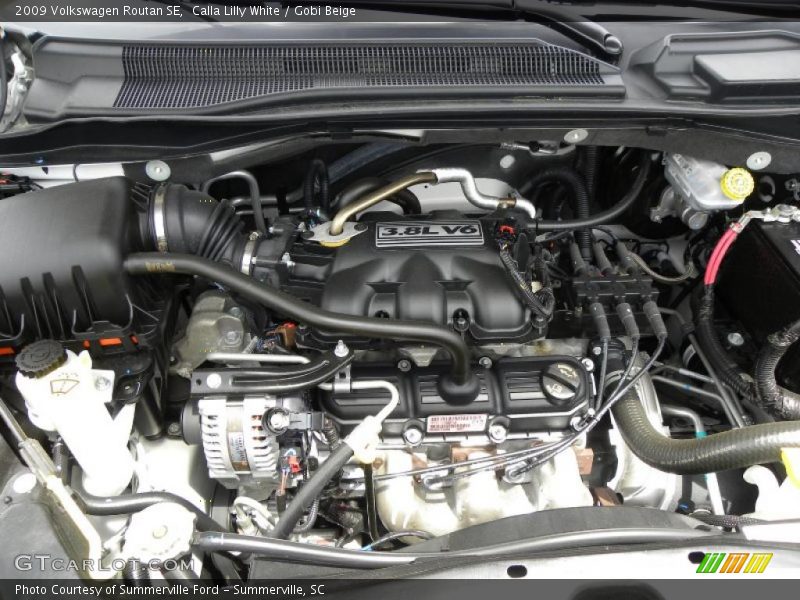 Calla Lilly White / Gobi Beige 2009 Volkswagen Routan SE