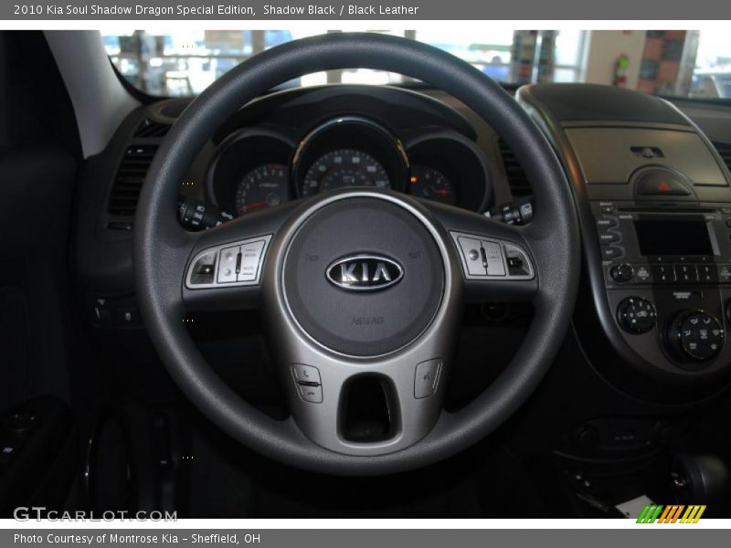 Shadow Black / Black Leather 2010 Kia Soul Shadow Dragon Special Edition