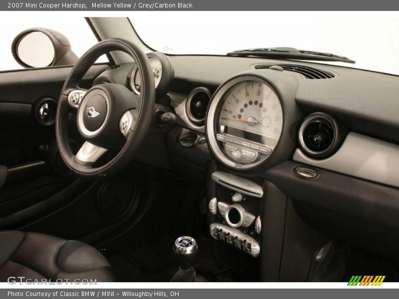 Mellow Yellow / Grey/Carbon Black 2007 Mini Cooper Hardtop