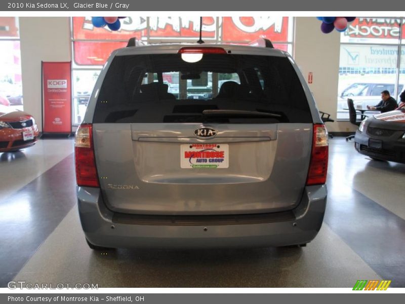 Glacier Blue / Gray 2010 Kia Sedona LX