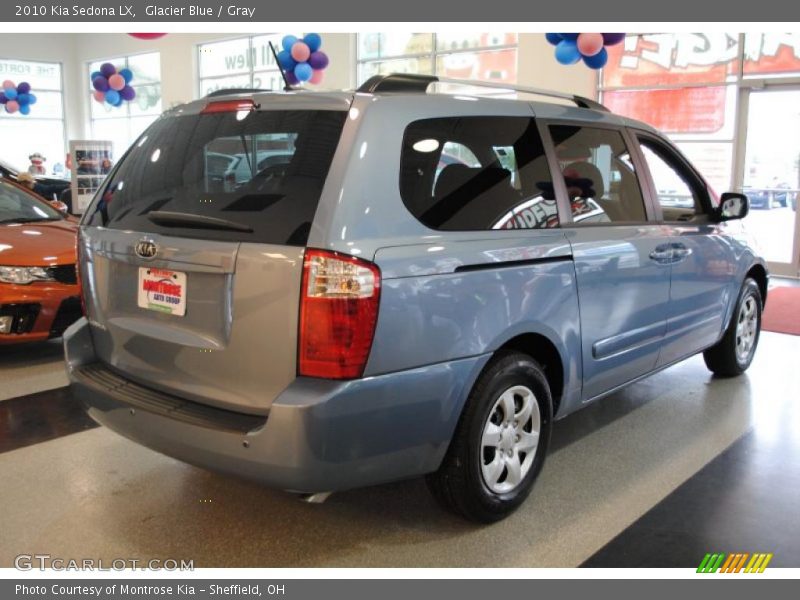 Glacier Blue / Gray 2010 Kia Sedona LX