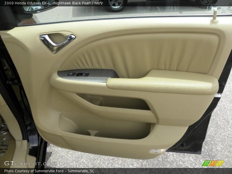 Nighthawk Black Pearl / Ivory 2009 Honda Odyssey EX-L