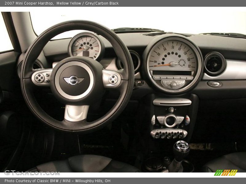 Mellow Yellow / Grey/Carbon Black 2007 Mini Cooper Hardtop