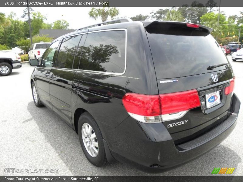 Nighthawk Black Pearl / Ivory 2009 Honda Odyssey EX-L