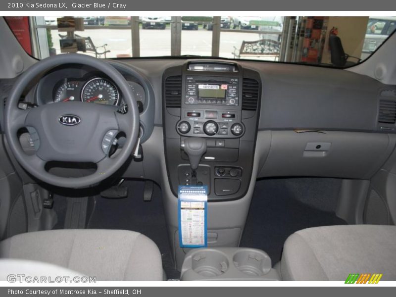 Glacier Blue / Gray 2010 Kia Sedona LX