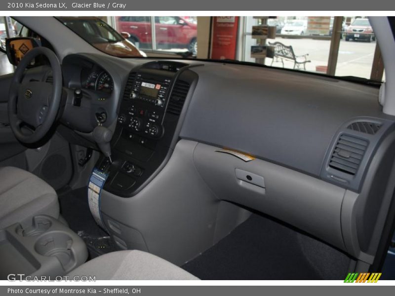 Glacier Blue / Gray 2010 Kia Sedona LX