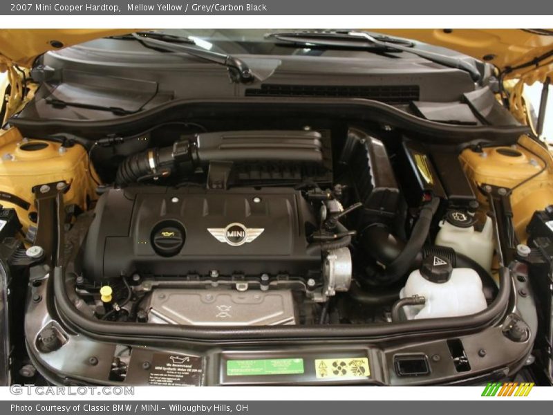 Mellow Yellow / Grey/Carbon Black 2007 Mini Cooper Hardtop