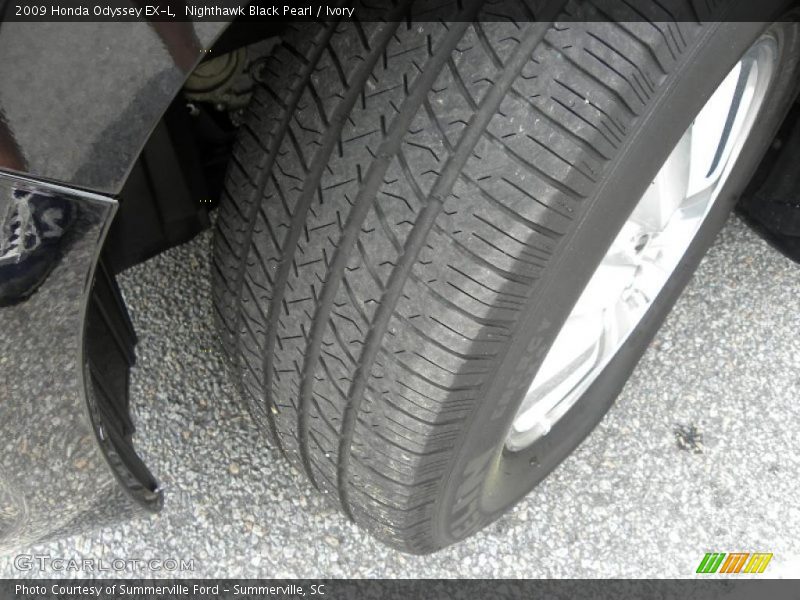 Nighthawk Black Pearl / Ivory 2009 Honda Odyssey EX-L