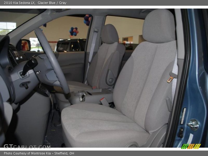 Glacier Blue / Gray 2010 Kia Sedona LX